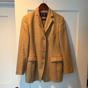 Faconnable Camel Check Blazer